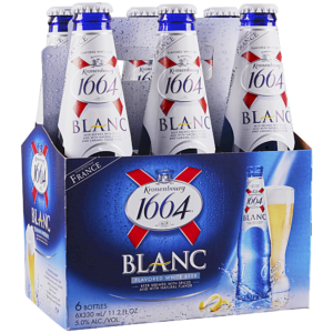 Kronenbourg 1664 Blanc Beer 330ml & 500ml