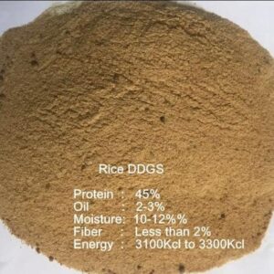 Rice DDGS Feed and Corn DDGS